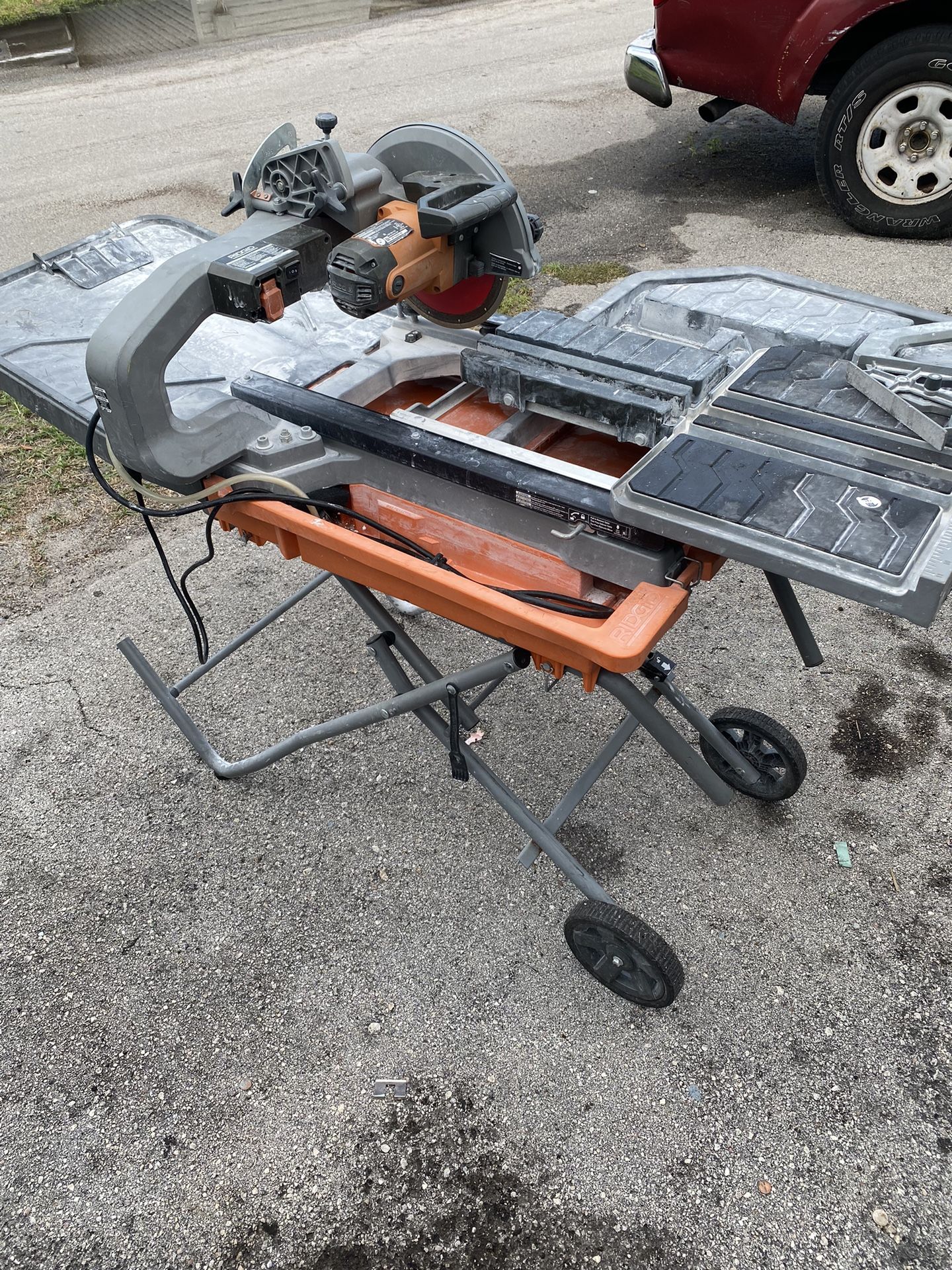 Tile Wet Saw Ridgid