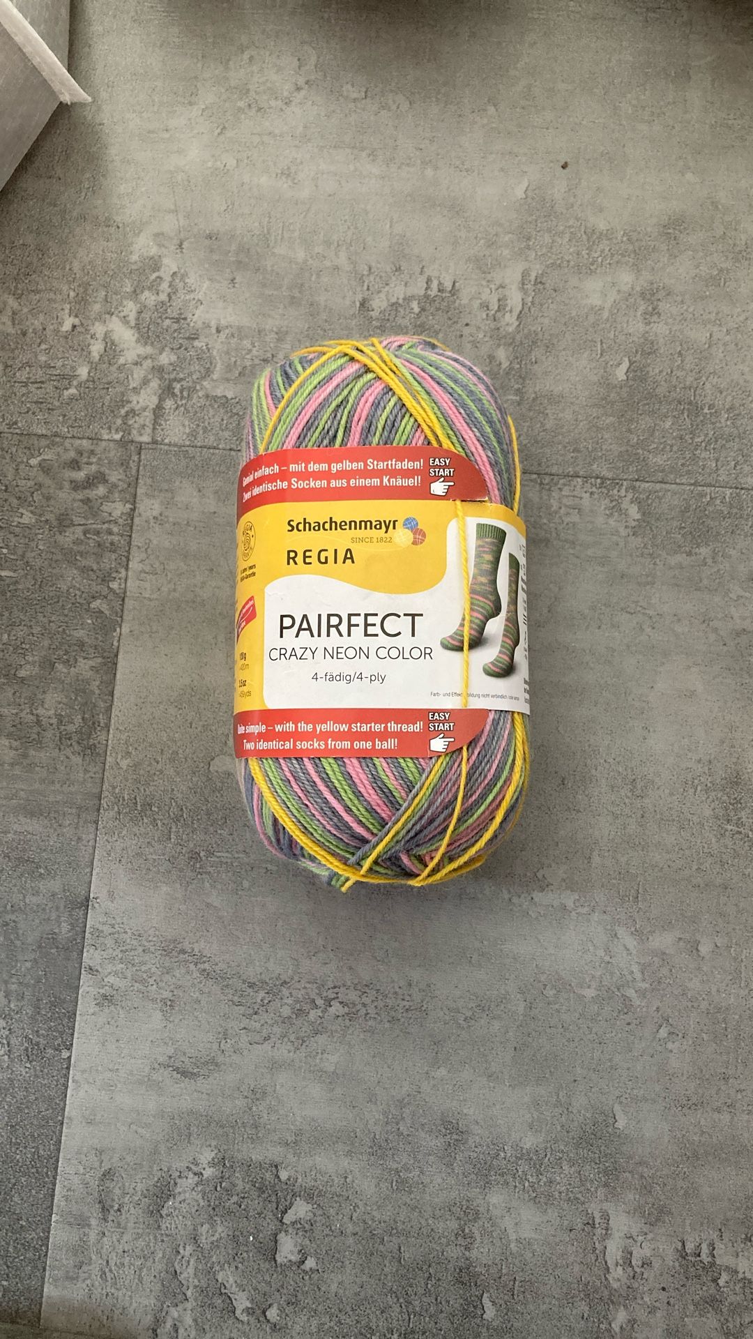 Sock Yarn-Regia Pairfect 4-ply