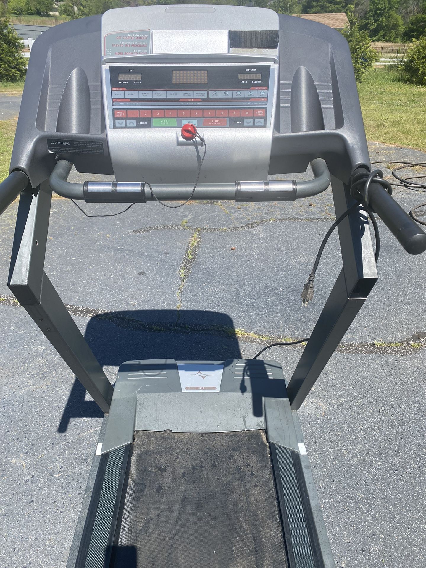 Treadmill- Flex tech- 821T