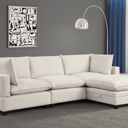 Brand New ☁️ - Comfy Cloud Sectional With Storage @furniture Expo 
