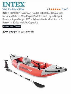Inflatable kayak