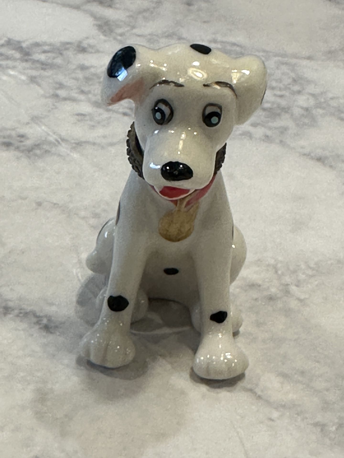 New In Box Ceramic Hinged Trinket Box Dalmatian Dog 