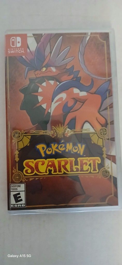 Pokémon Scarlet - Nintendo Switch - Brand New Factory Sealed - $40 OBO  (Cash Pickup Today)