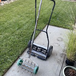 Real Lawn mower & Aerator 