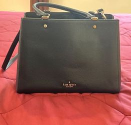 [Kate Spade] leila med trpl compt satchel WKR00335 001 black [Outlet]