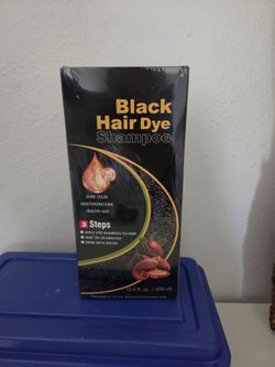 Black Hair Dye Shampoo 3-in-1 400ml