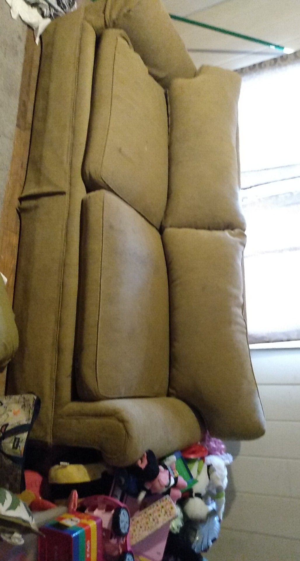 Pier 1 sofa with cushions floral print