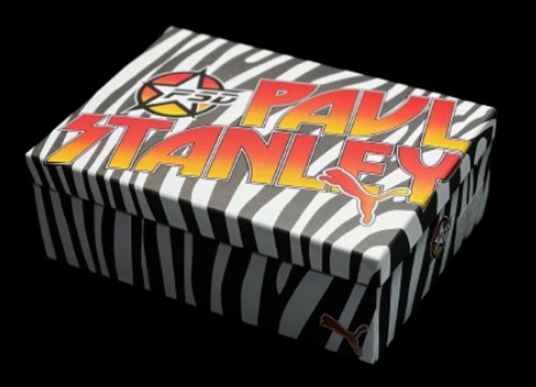 Collectible Puma Paul Stanley Kiss Ralph Sampson original shoes box