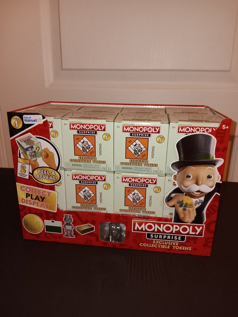 New Monopoly Surprise Tokens