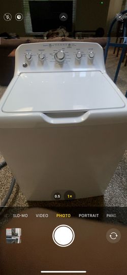 Washer large capacity GE