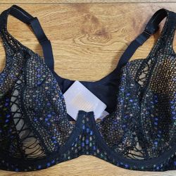 Savage X Fenty Black Bra 38H