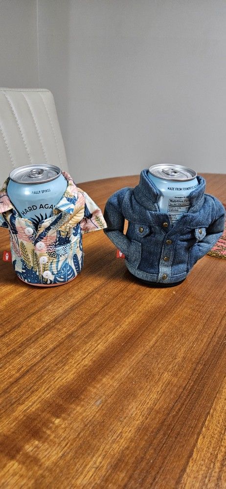 Beer Or Soda  Koozie Puffin Brand