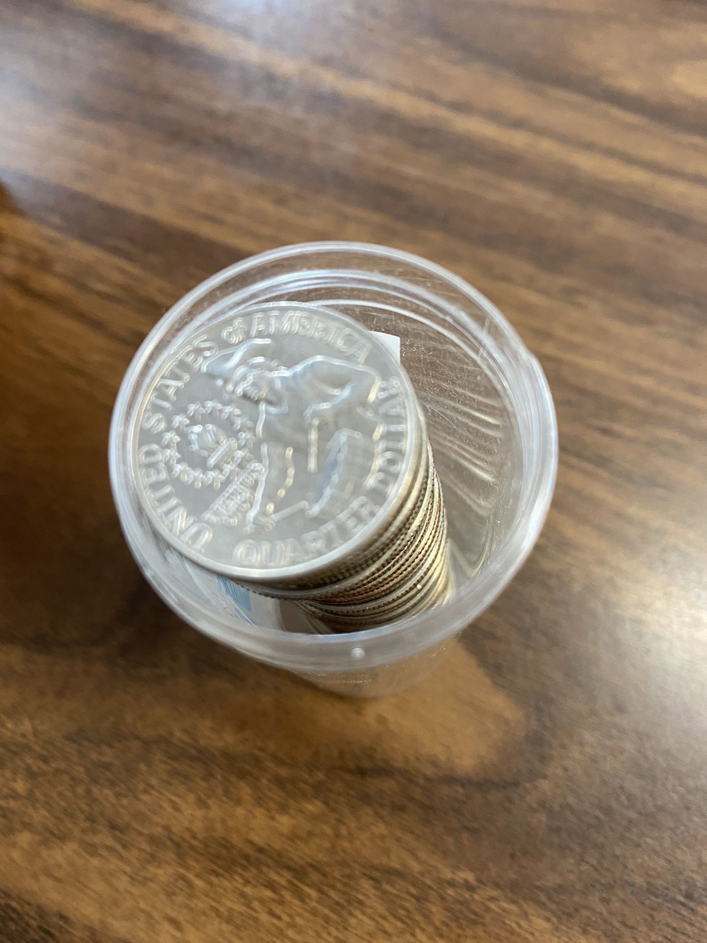 10 Dollars In Bicentennial quarters