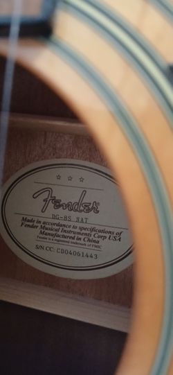 GUITAR FENDER DG-85 NAT