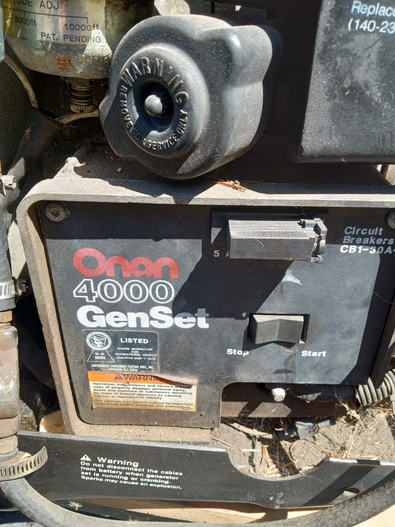 Onan 4000 Watt Motor Generator for Sale in Covington, WA OfferUp