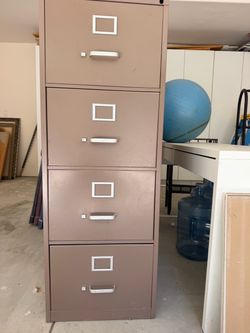 4-Drawer Metal Vertical Filing Cabinet