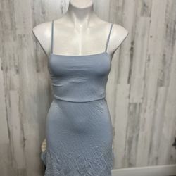 Blue Mini Dress 