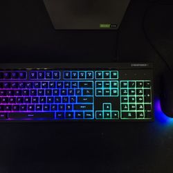 Computer gaming keyboard and mouse set