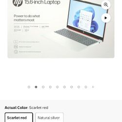 HP 15.6 In laptop