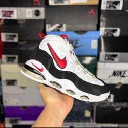 Size 8.5M - Nike Air Mad Uptempo “White Red”