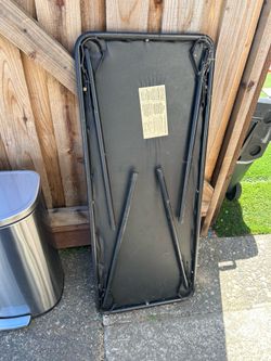 Folding Black Folding Table