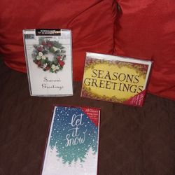 Christmas Greeting Cards  $2.50  Each Box.