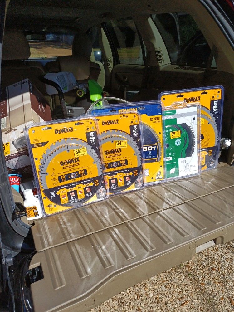 Saw Blades 1/2 Price