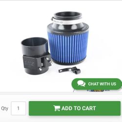 B48/B58 Billet Performance Intake System - Blue Filter - BMW G30 530i 540i