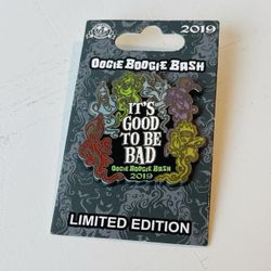 Oogie Boogie Bash 2019 Good To Be Bad NBC Halloween LE Disney Pin Halloween