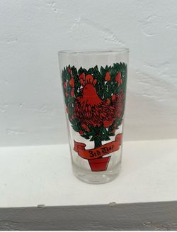 Indiana Glass Twelve Days of Christmas Glasses Vintage (NOT FULL SET)