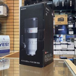 Sony GM 70-200mm F2.8