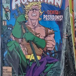 2 Aquaman DC Comic Books #2 & #3
