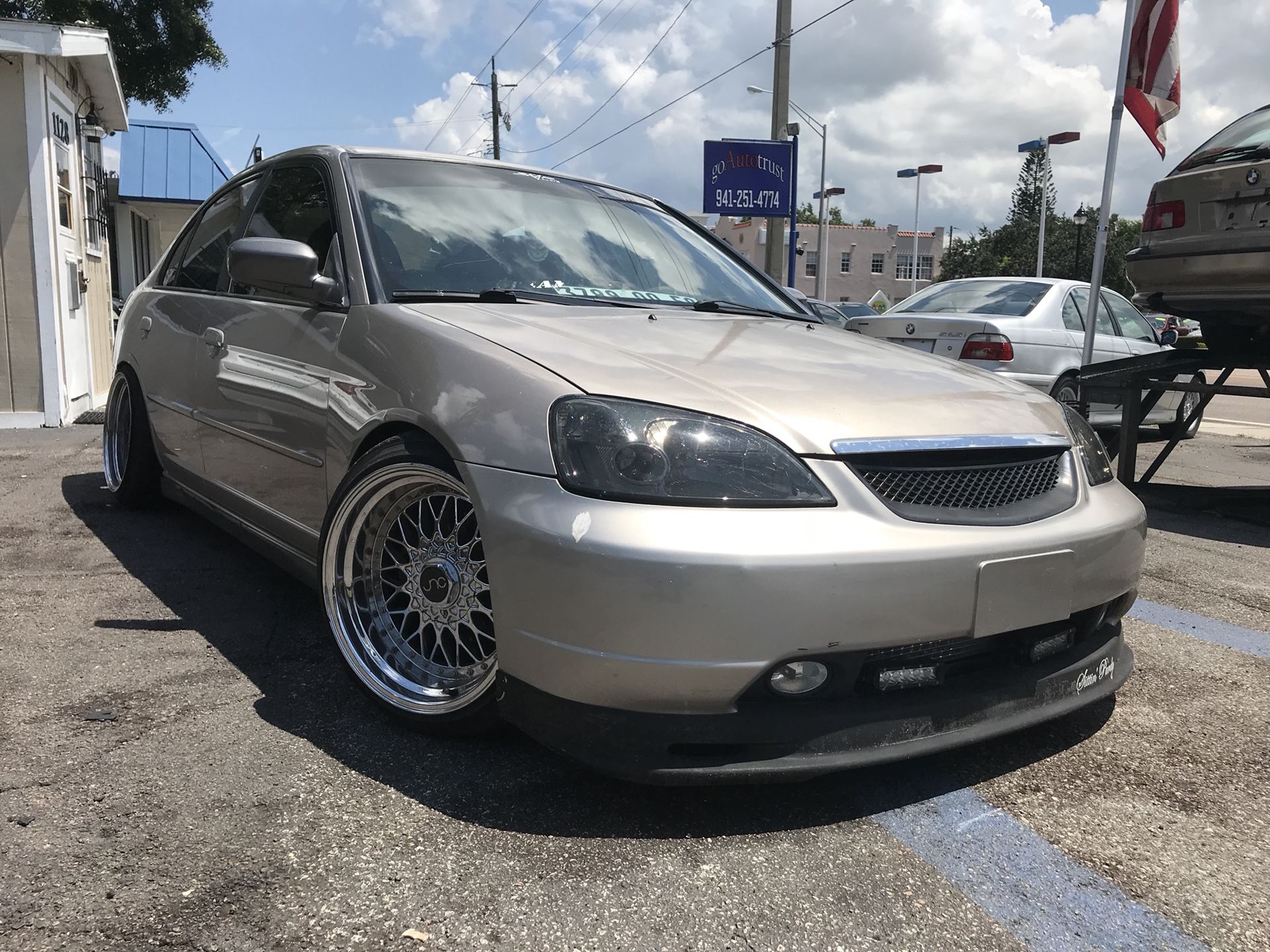 2002 honda civic 2024 4 door custom