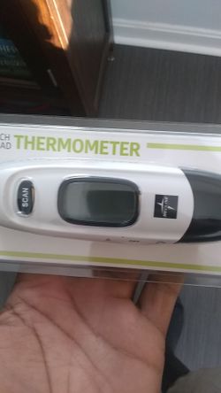 No touch forehead thermometer