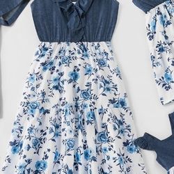 Women's Pat Pat Floral Dress Size 2-4