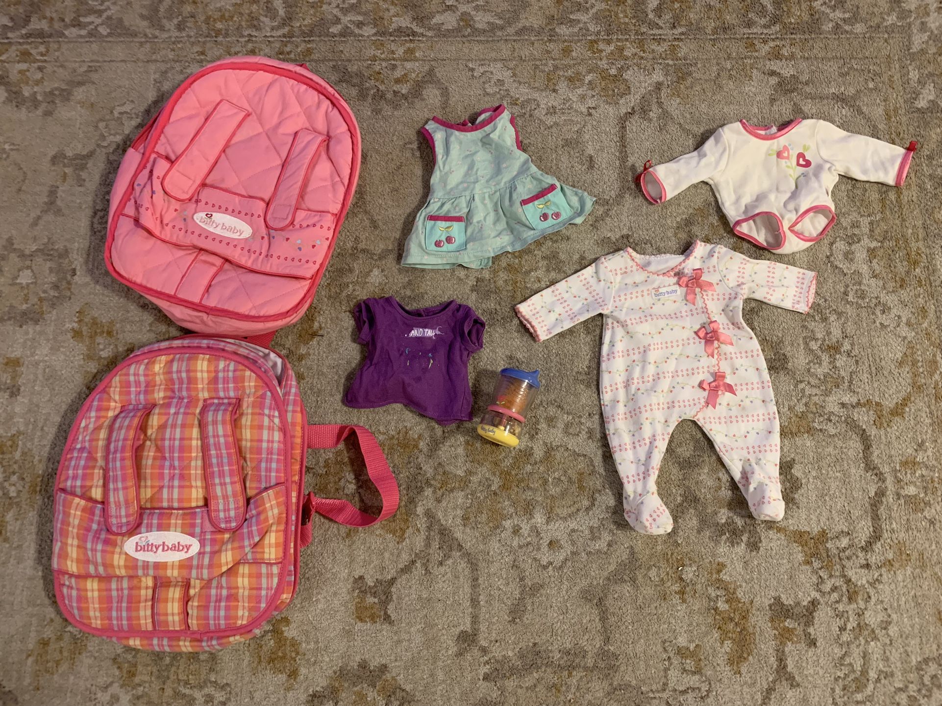 American Girl/ Bitty Baby Clothing Lot