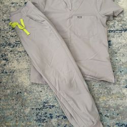 FIGS Scrubs Set, Small, Slate
