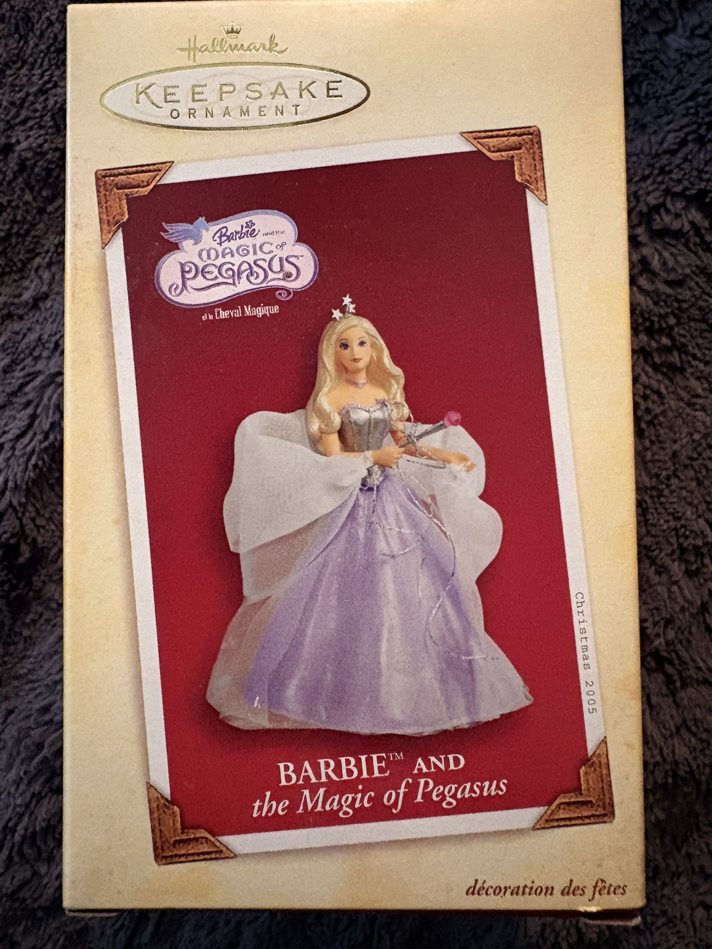 Hallmark Keepsake “Barbie and the Magic Pegasus” Ornament – Collector’s Edition