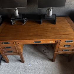 Solid Oak Desk