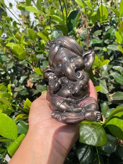 Bronze-Tone Lord Ganesha Statue