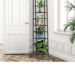 5-Tier Ladder Shelf Bookcase