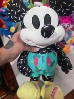 Disney Mickey Mouse Retro 90s Plush Toy