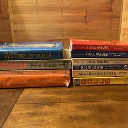 Antique Doll Reference Price Guides Books Lot Of 10