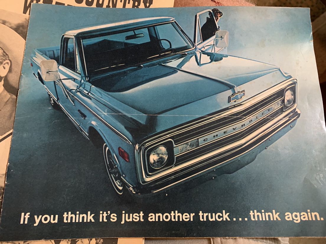 1969 Chevy Pickup Brochure 