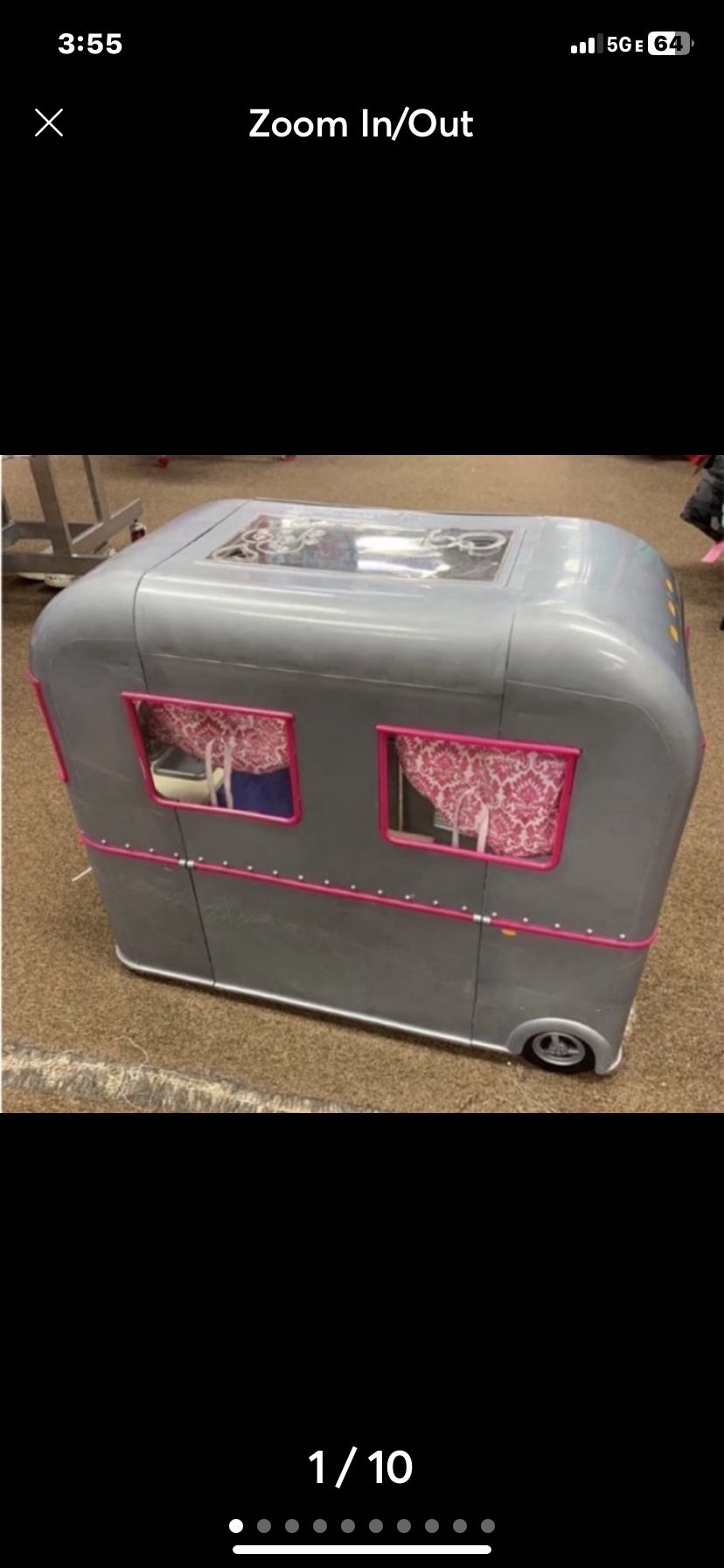 OUR GENERATION  RV CAMPER  FITS 18" AMERICAN  GIRL Dolls with Some Accessories