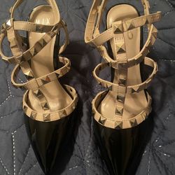 Size 6 Sexy Black Heels