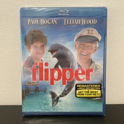 Flipper Blu Ray Movie NEW SEALED Elijah Wood Paul Hogan 1996
