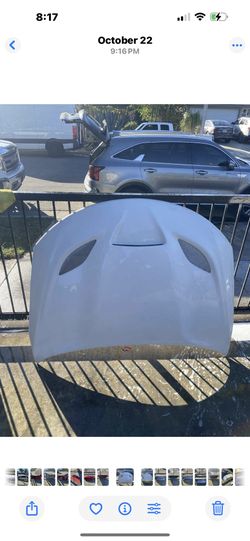 15-17 Chrysler 200 HellCat Style Fiberglass Dual-Functional Ram Air Hood For CHRYSLER 200 !!!  