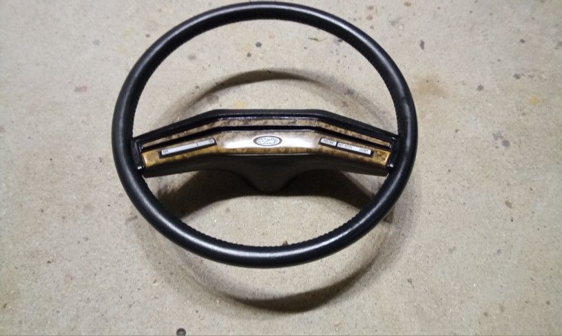 85-86 Ford Trucks OR Bronco Steering Wheel Part Nice