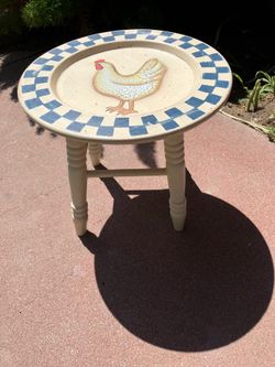 Little rooster stool